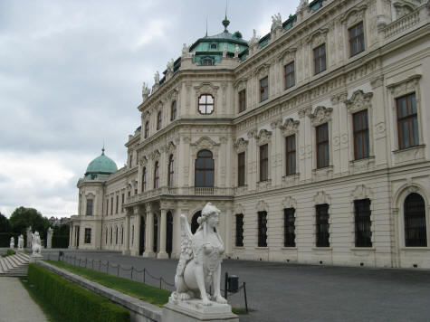 Austrian Gallery in Vienna Austria