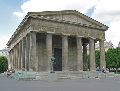 Theseus Temple in Vienna Austria