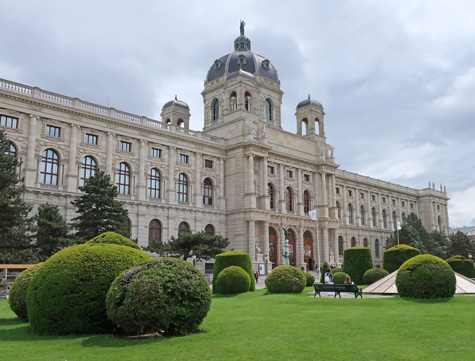 Histoy of Art Museum in Vienna Austria