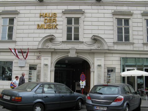 Haus der Musik in Vienna Austria