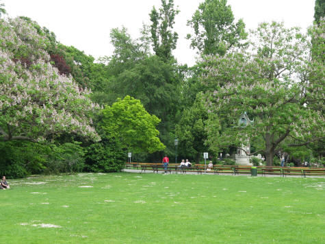 Stadtpark in Vienna Austria